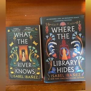Isabel Ibañez Book Bundle - What the River Knows & Where the Library Hides